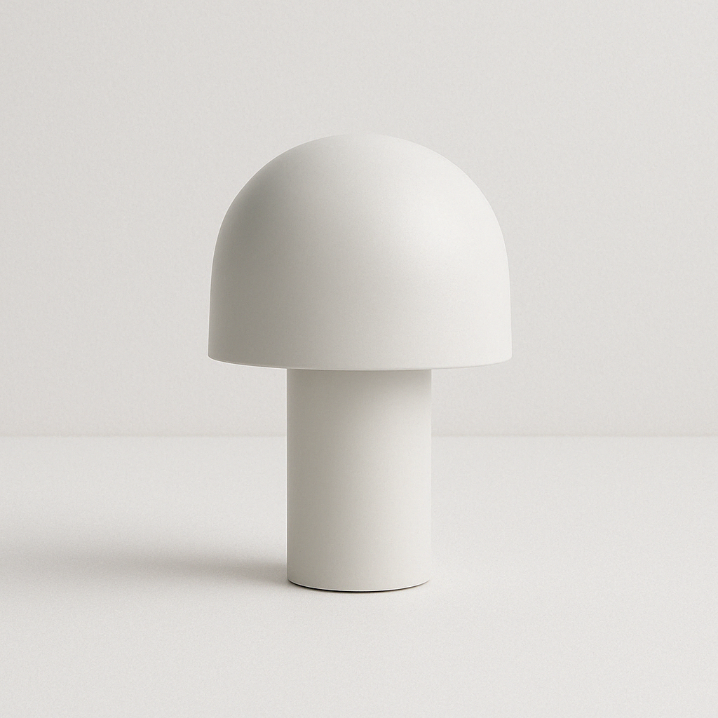 Luminária de Mesa Abajur Moderna Metal Acrílico Amanita - ABAZZUR™
