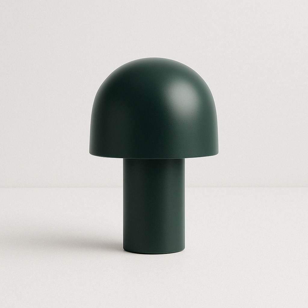 Luminária de Mesa Abajur Moderna Metal Acrílico Amanita - ABAZZUR™