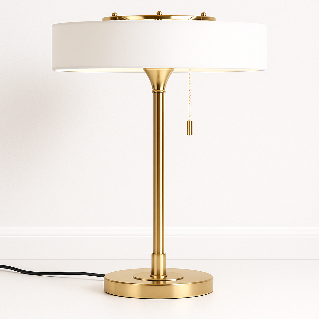 Luminária de Mesa Abajur Moderna Metal Acrílico Bonvie - ABAZZUR™