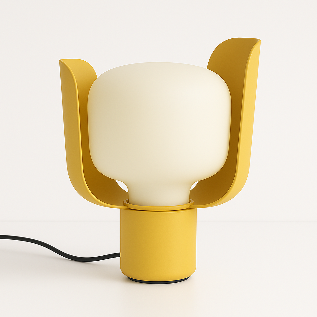 Luminária de Mesa Abajur Moderna Metal Acrílico Vomp - ABAZZUR™
