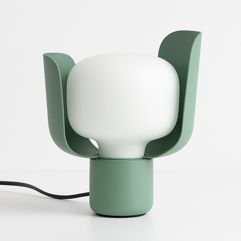 Luminária de Mesa Abajur Moderna Metal Acrílico Vomp - ABAZZUR™