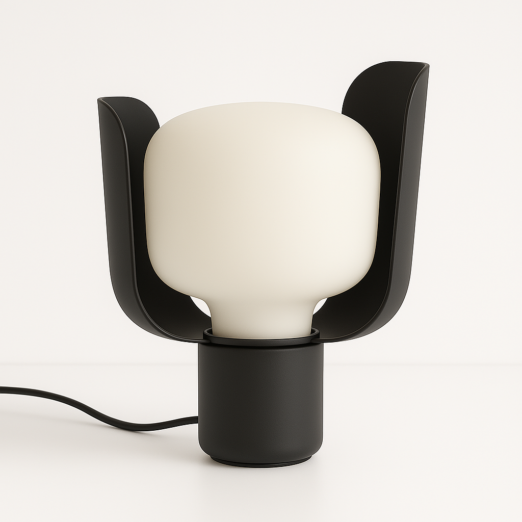 Luminária de Mesa Abajur Moderna Metal Acrílico Vomp - ABAZZUR™
