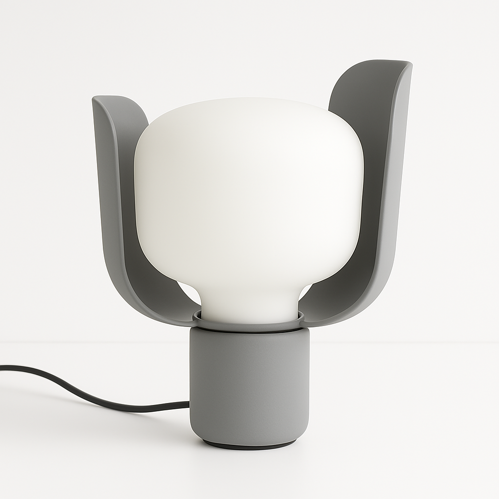 Luminária de Mesa Abajur Moderna Metal Acrílico Vomp - ABAZZUR™