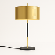Luminária de Mesa Abajur Moderna Metal Gold Vegas - ABAZZUR™