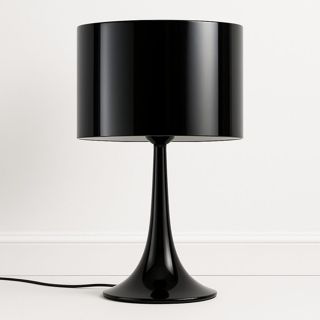 Luminária de Mesa Abajur Moderna Metal Milano - ABAZZUR™