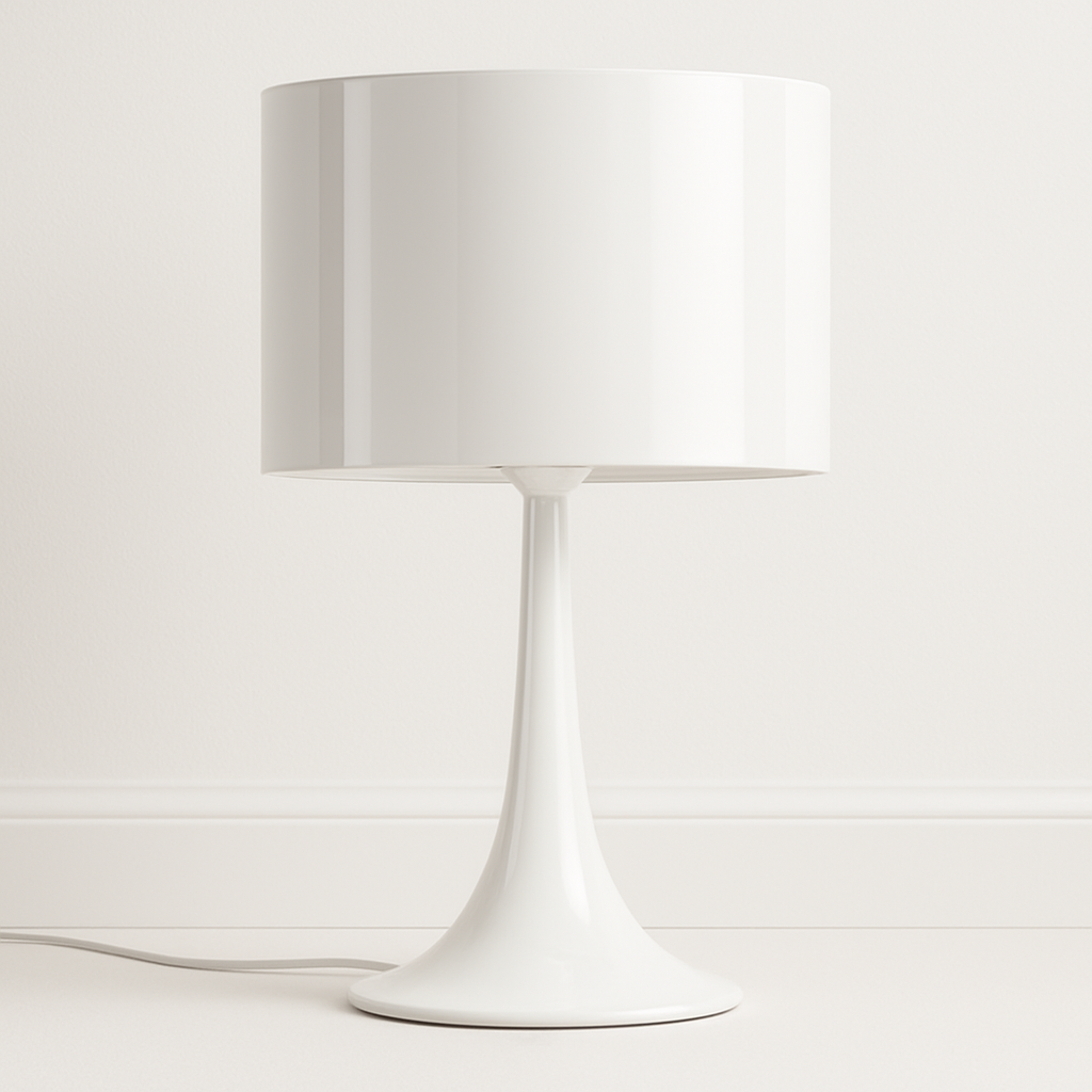 Luminária de Mesa Abajur Moderna Metal Milano - ABAZZUR™