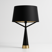 Luminária de Mesa Abajur Moderna Metal Tecido Oriol - ABAZZUR™
