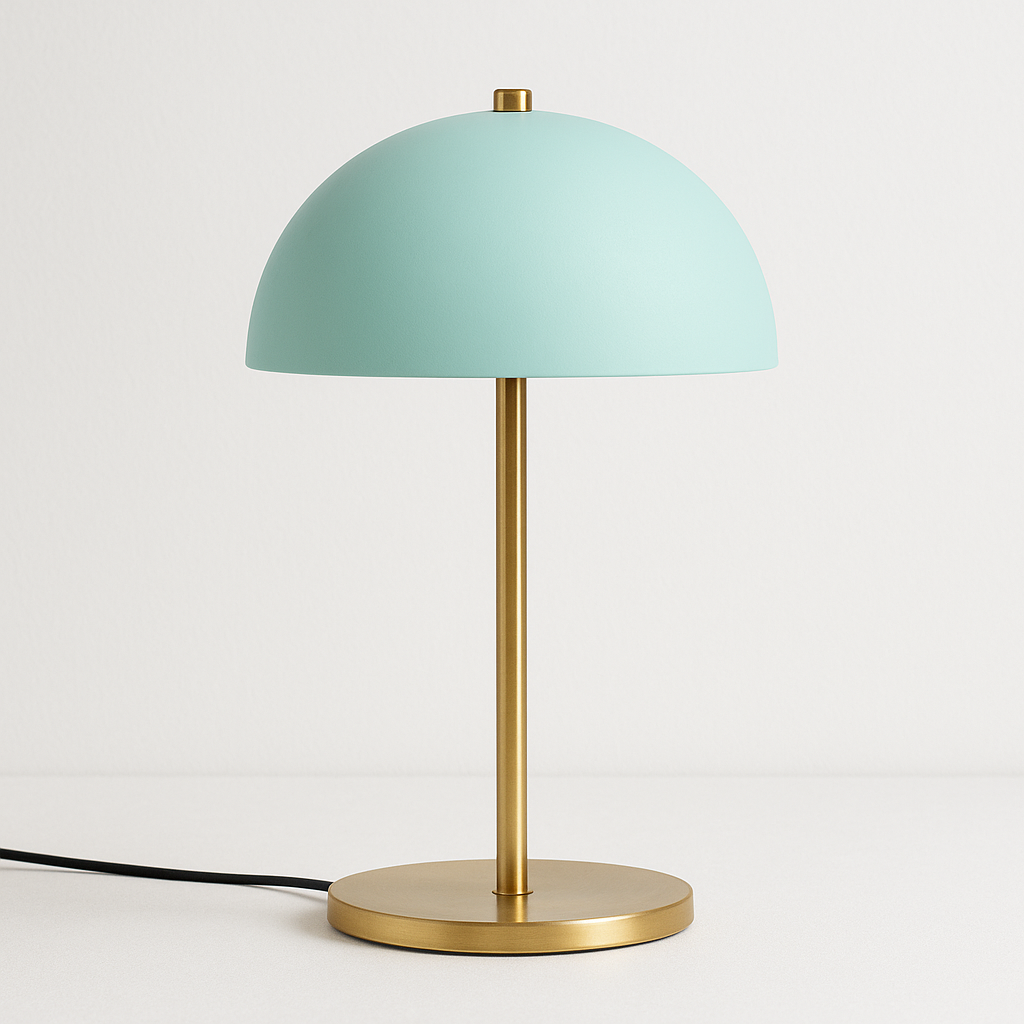 Luminária de Mesa Abajur Moderna Metal Uoma Ilumi - ABAZZUR™