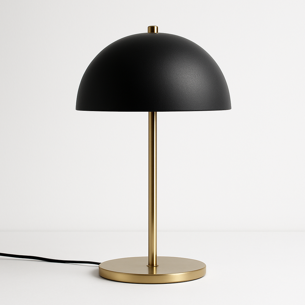Luminária de Mesa Abajur Moderna Metal Uoma Ilumi - ABAZZUR™