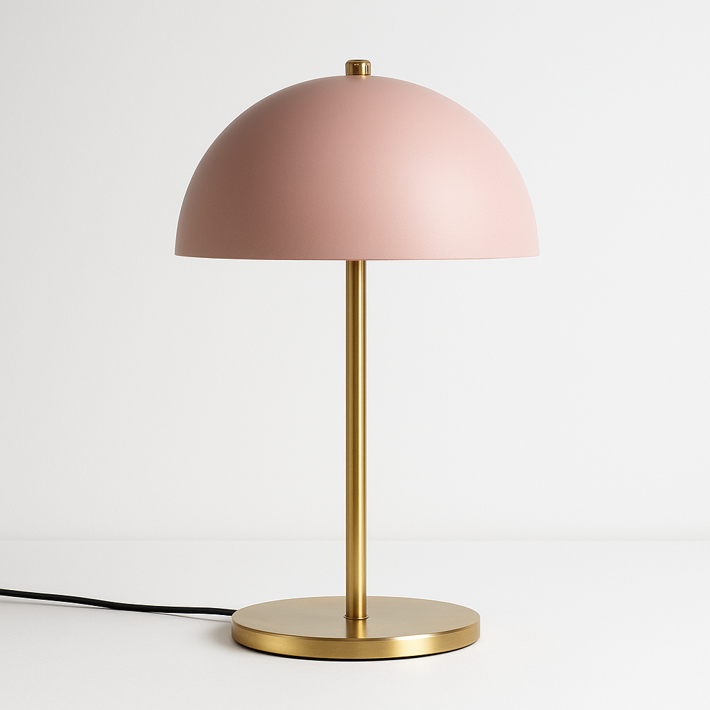 Luminária de Mesa Abajur Moderna Metal Uoma Ilumi - ABAZZUR™