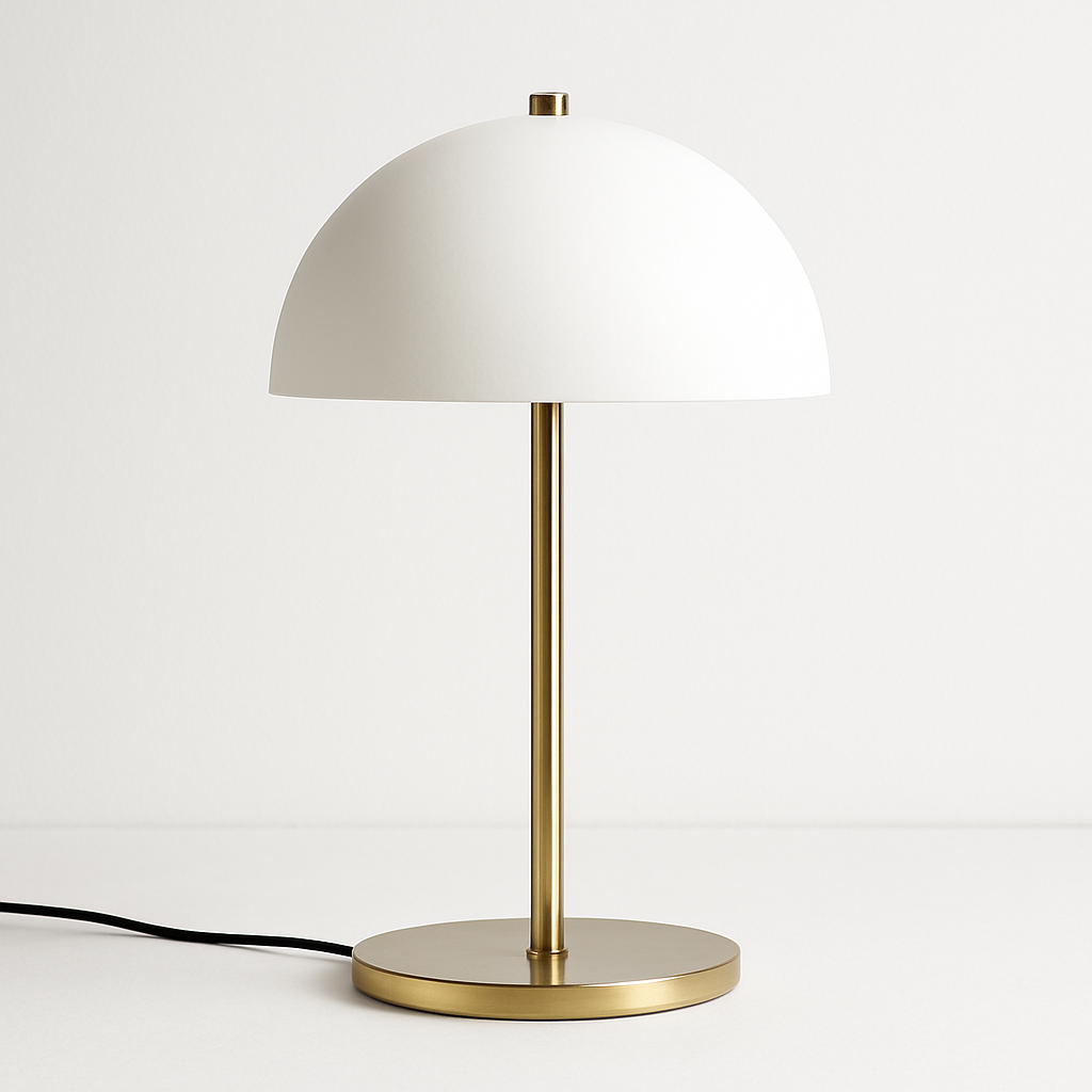 Luminária de Mesa Abajur Moderna Metal Uoma Ilumi - ABAZZUR™