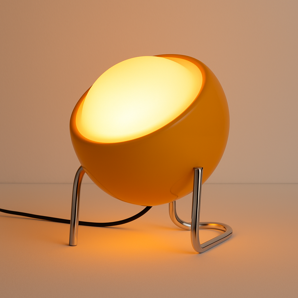 Luminária de Mesa Abajur Moderna Metal Vidro Bout - ABAZZUR™