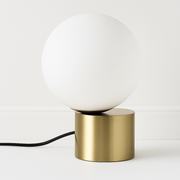 Luminária de Mesa Abajur Moderna Metal Vidro Diall Lumi - ABAZZUR™