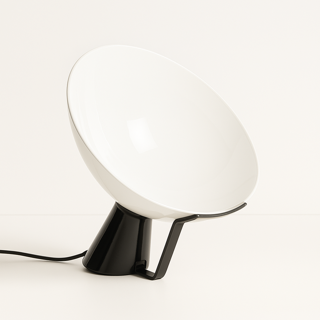 Luminária de Mesa Abajur Moderna Metal Vidro Erbie - ABAZZUR™