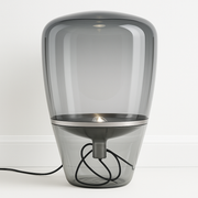 Luminária de Mesa Abajur Moderna Metal Vidro Marill - ABAZZUR™