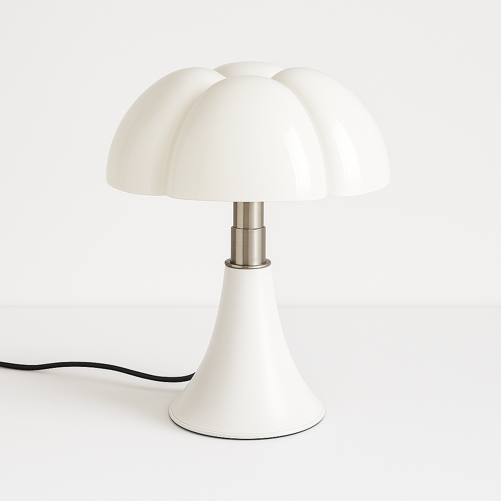 Luminária de Mesa Abajur Moderna Metal Vidro Regora - ABAZZUR™