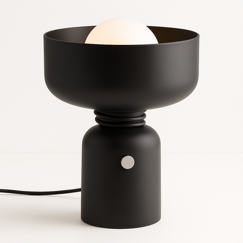 Luminária de Mesa Abajur Moderna Metal Zolly - ABAZZUR™