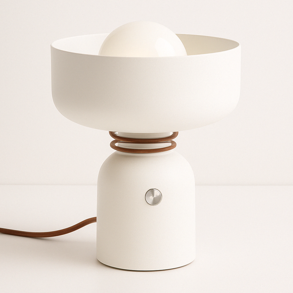 Luminária de Mesa Abajur Moderna Metal Zolly - ABAZZUR™