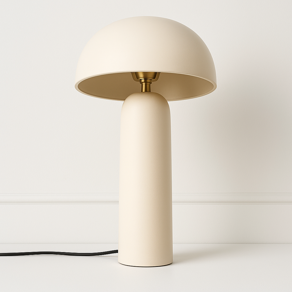 Luminária de Mesa Abajur Moderna Minimalista Articulada Concreto Marow - ABAZZUR™