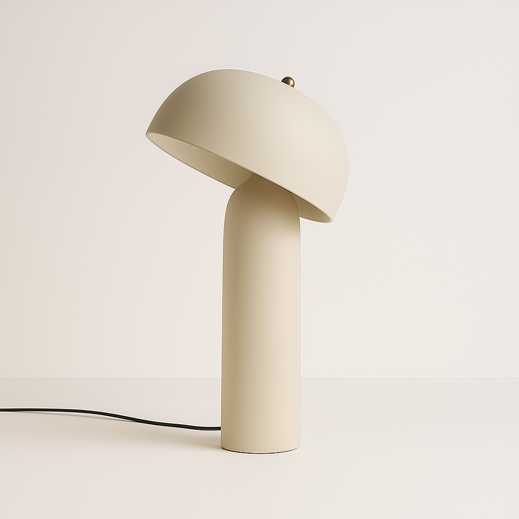 Luminária de Mesa Abajur Moderna Minimalista Articulada Concreto Marow - ABAZZUR™