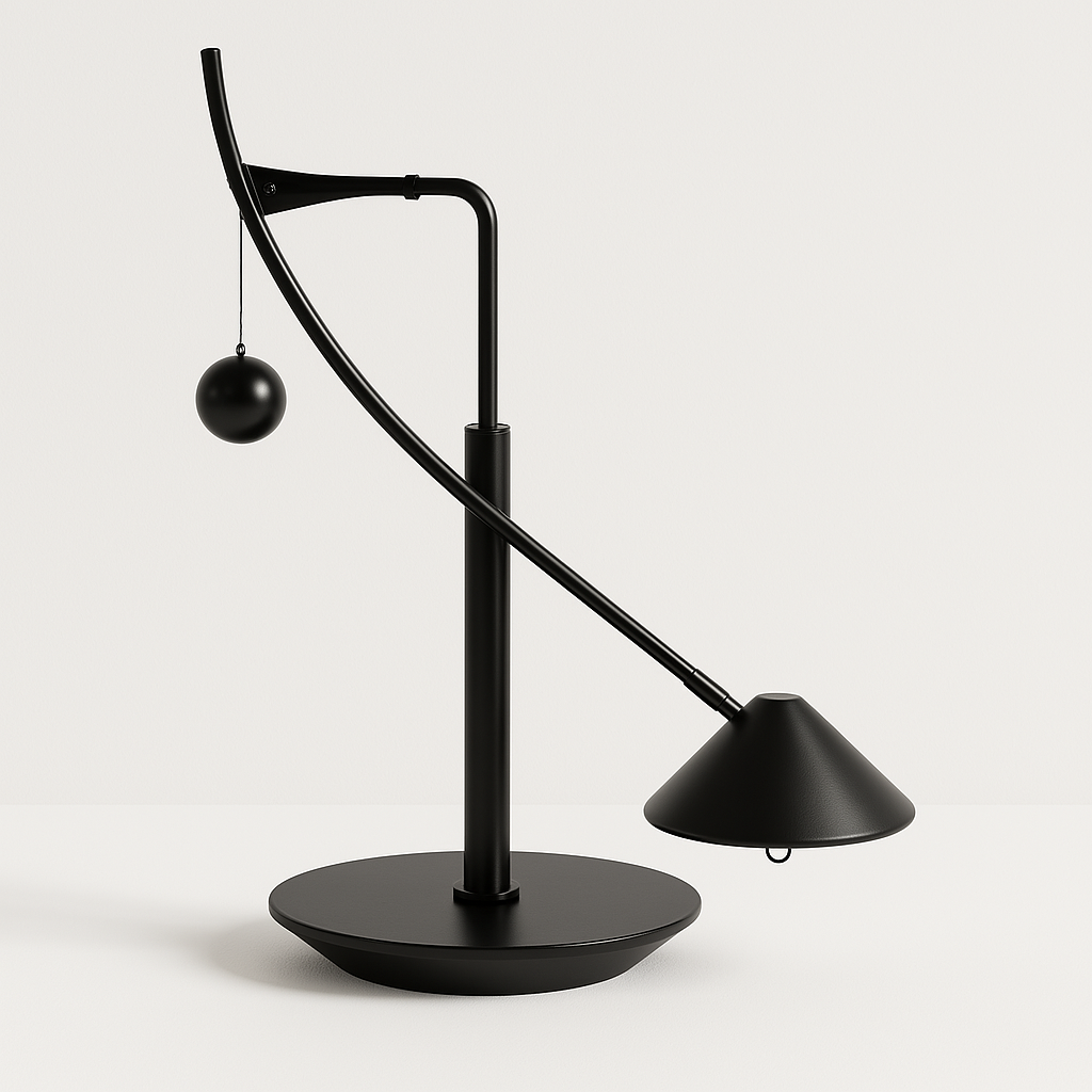 Luminária de Mesa Abajur Moderna Minimalista Articulada LED Metal Gurki - ABAZZUR™