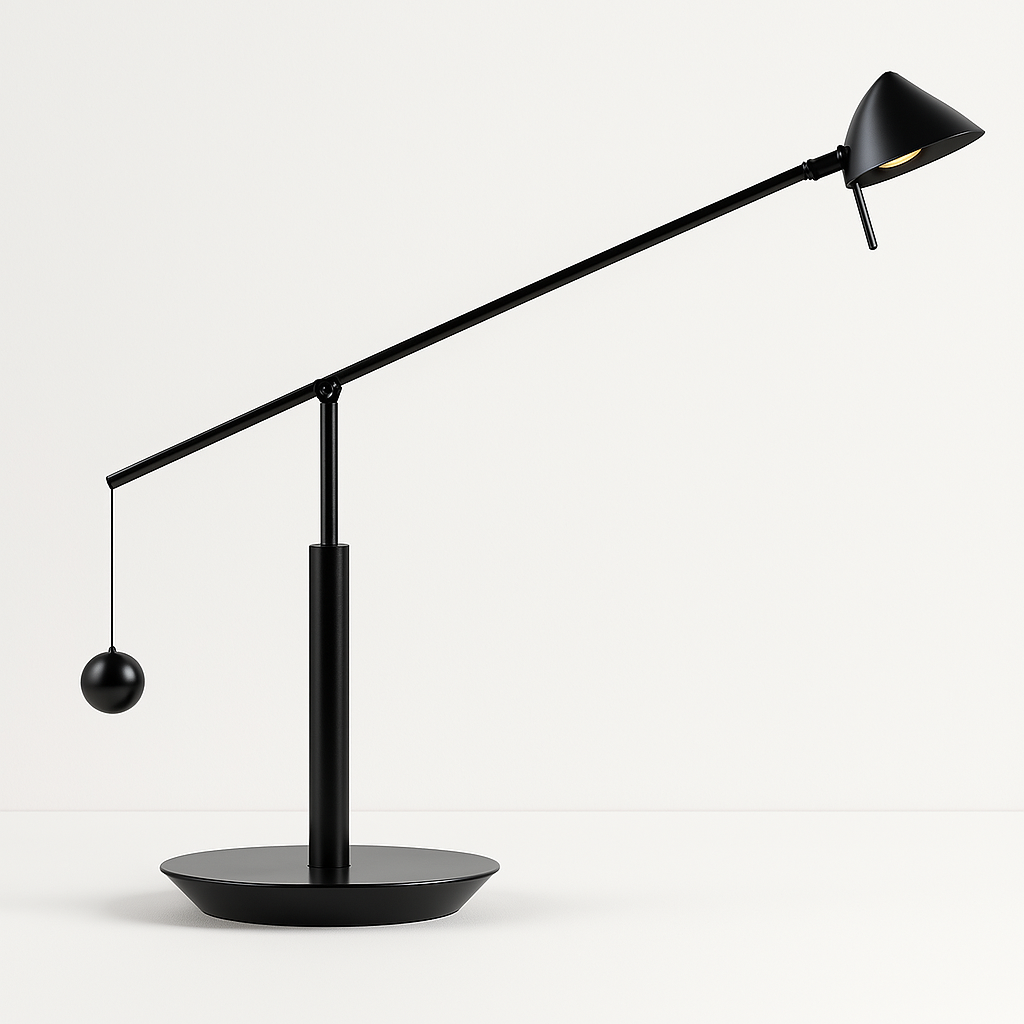 Luminária de Mesa Abajur Moderna Minimalista Articulada LED Metal Gurki - ABAZZUR™