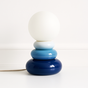 Luminária de Mesa Abajur Moderna Minimalista LED Cerâmica Vidro Chloe - ABAZZUR™