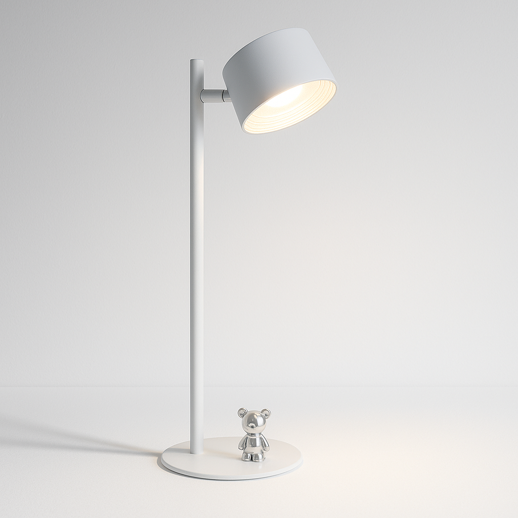 Luminária de Mesa Abajur Moderna Minimalista LED Metal Hami - ABAZZUR™