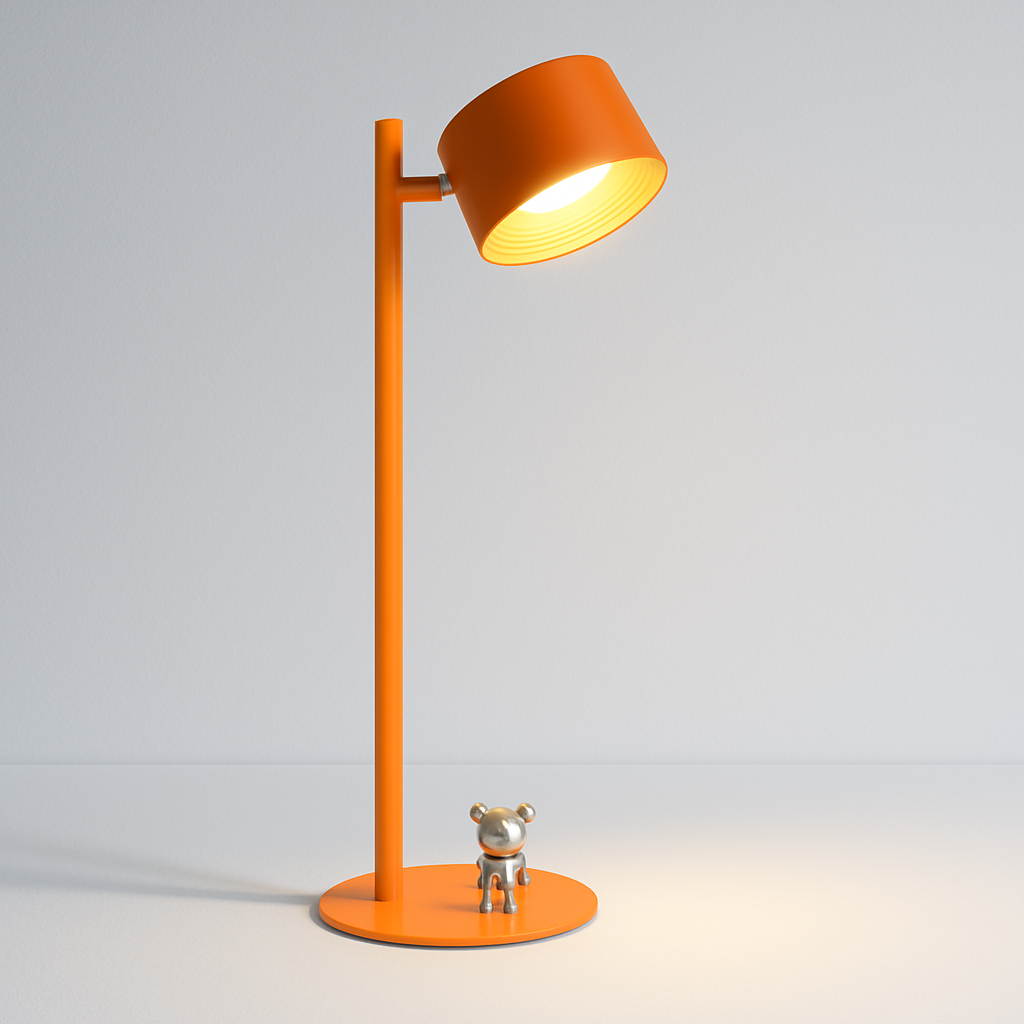 Luminária de Mesa Abajur Moderna Minimalista LED Metal Hami - ABAZZUR™