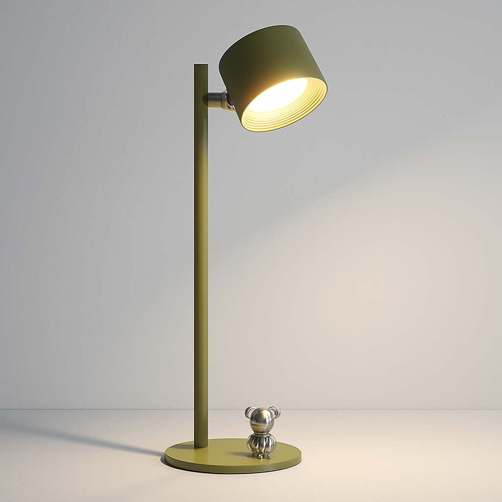Luminária de Mesa Abajur Moderna Minimalista LED Metal Hami - ABAZZUR™