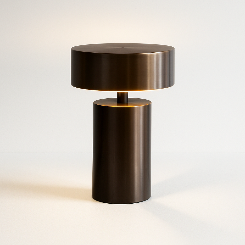 Luminária de Mesa Abajur Moderna Minimalista LED Metal Joji - ABAZZUR™
