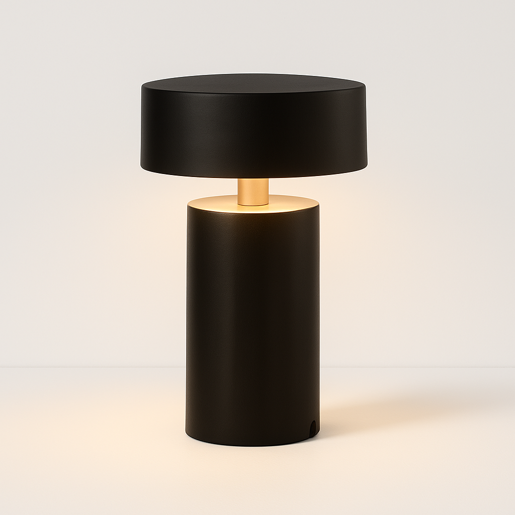Luminária de Mesa Abajur Moderna Minimalista LED Metal Joji - ABAZZUR™