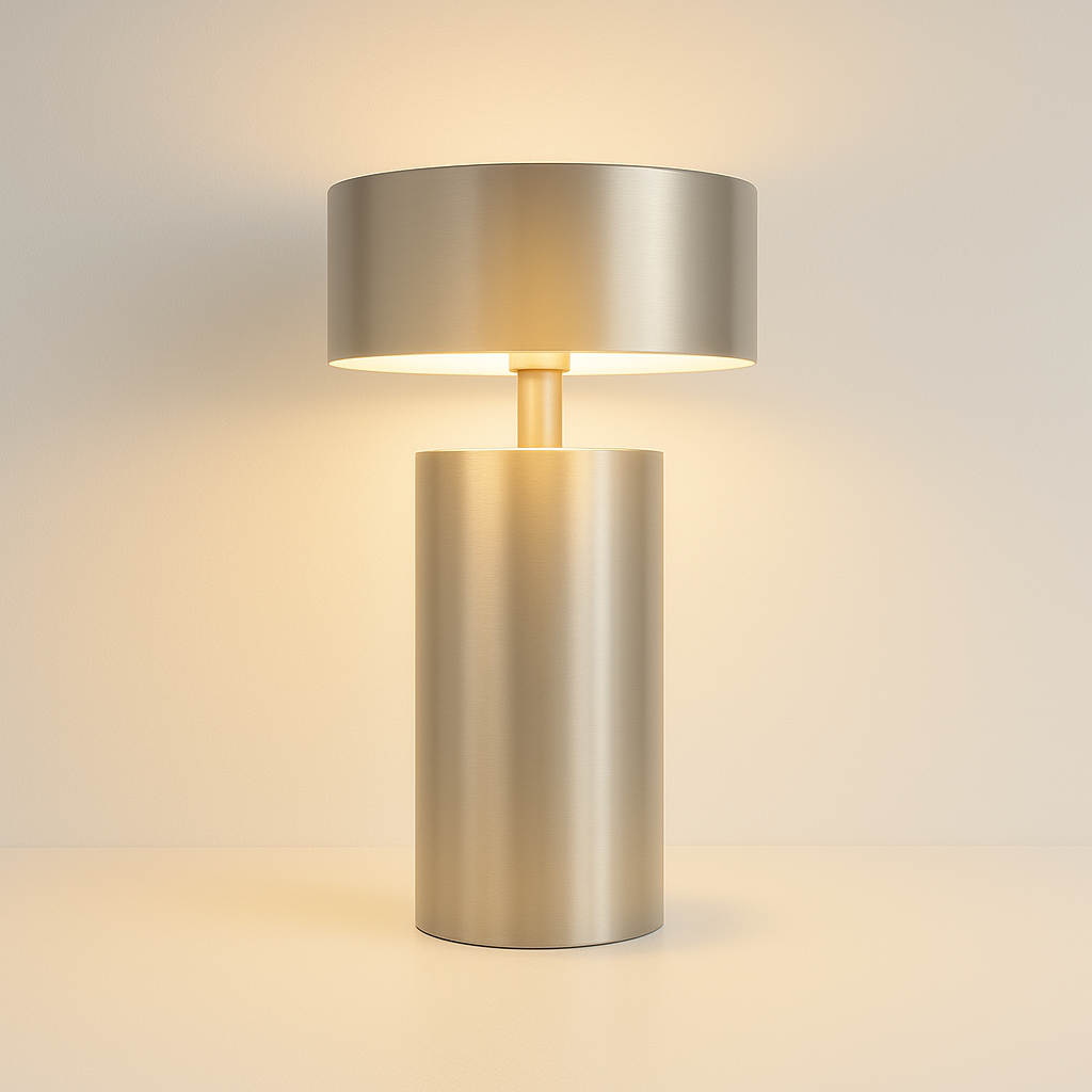 Luminária de Mesa Abajur Moderna Minimalista LED Metal Joji - ABAZZUR™
