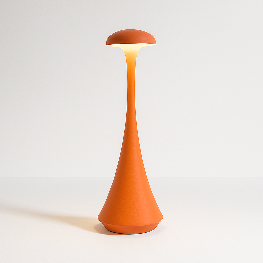 Luminária de Mesa Abajur Moderna Minimalista LED Metal Skarmo - ABAZZUR™