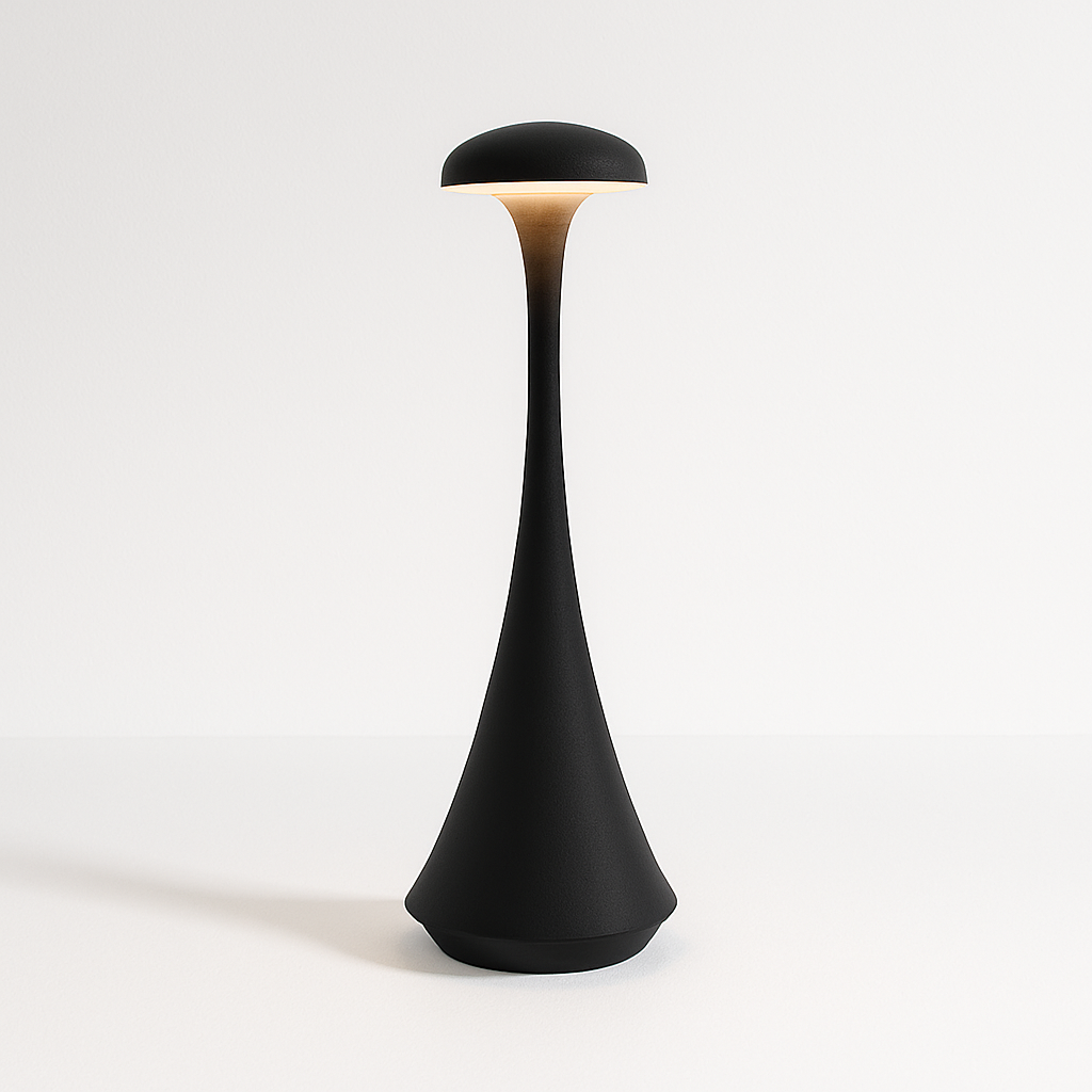 Luminária de Mesa Abajur Moderna Minimalista LED Metal Skarmo - ABAZZUR™