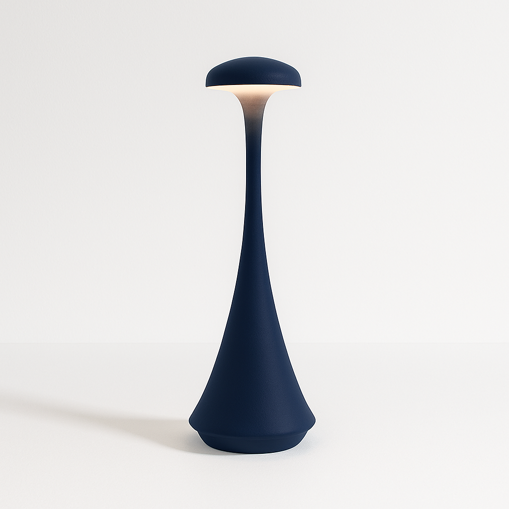 Luminária de Mesa Abajur Moderna Minimalista LED Metal Skarmo - ABAZZUR™