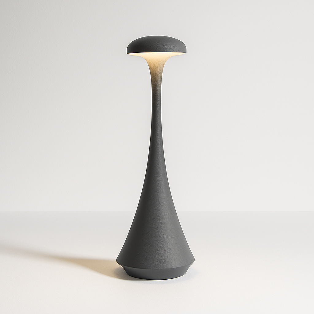 Luminária de Mesa Abajur Moderna Minimalista LED Metal Skarmo - ABAZZUR™
