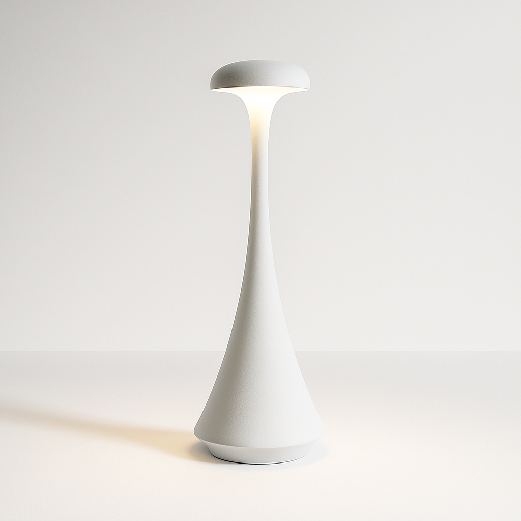 Luminária de Mesa Abajur Moderna Minimalista LED Metal Skarmo - ABAZZUR™