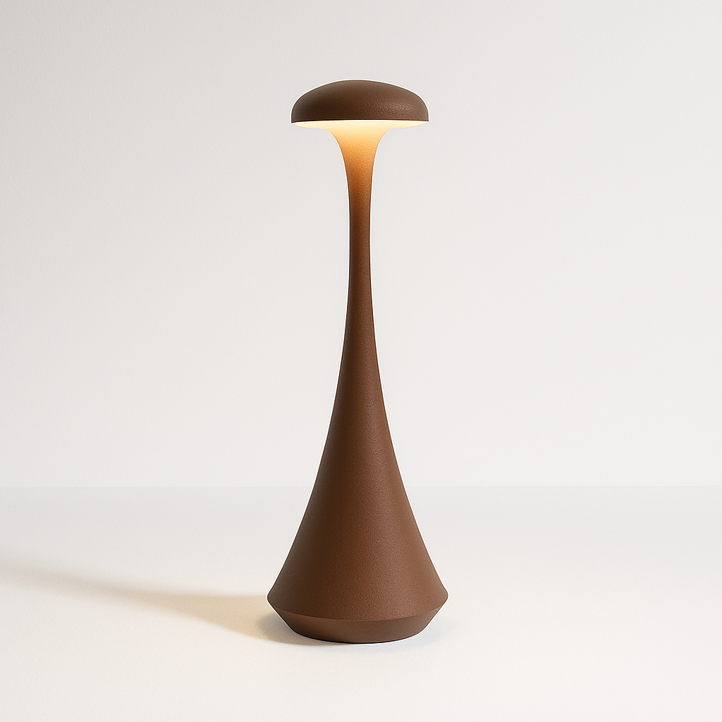 Luminária de Mesa Abajur Moderna Minimalista LED Metal Skarmo - ABAZZUR™