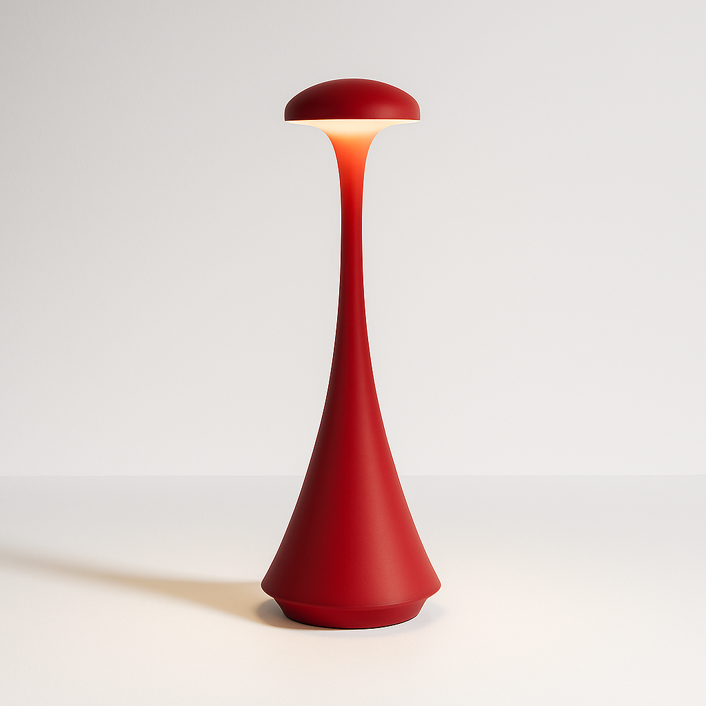 Luminária de Mesa Abajur Moderna Minimalista LED Metal Skarmo - ABAZZUR™