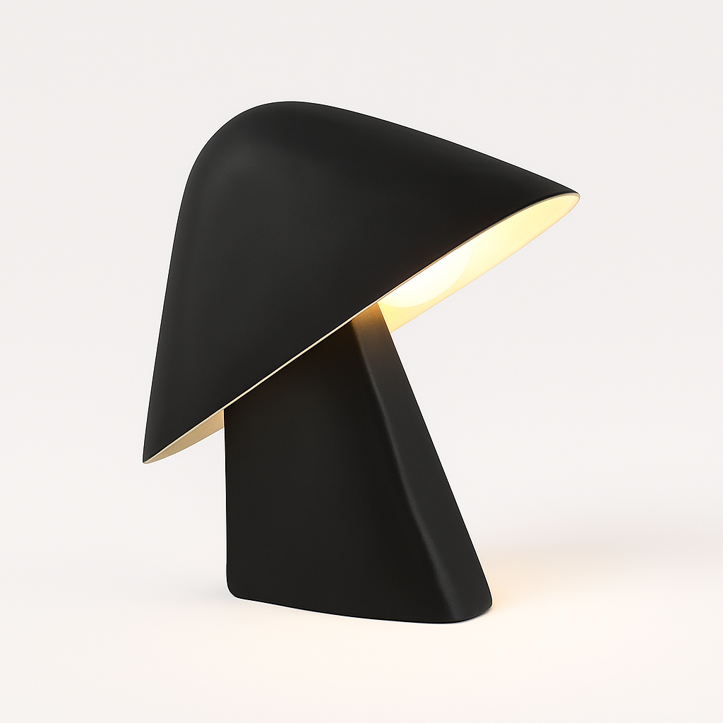 Luminária de Mesa Abajur Moderna Minimalista LED Resina Casey - ABAZZUR™