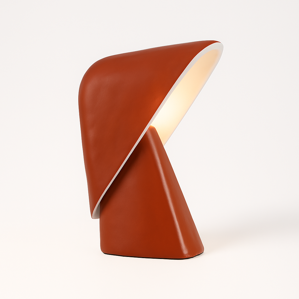 Luminária de Mesa Abajur Moderna Minimalista LED Resina Casey - ABAZZUR™