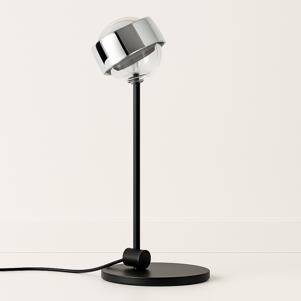 Luminária de Mesa Abajur Moderna Minimalista Metal Kahili - ABAZZUR™