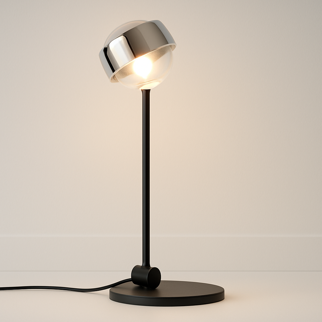 Luminária de Mesa Abajur Moderna Minimalista Metal Kahili - ABAZZUR™