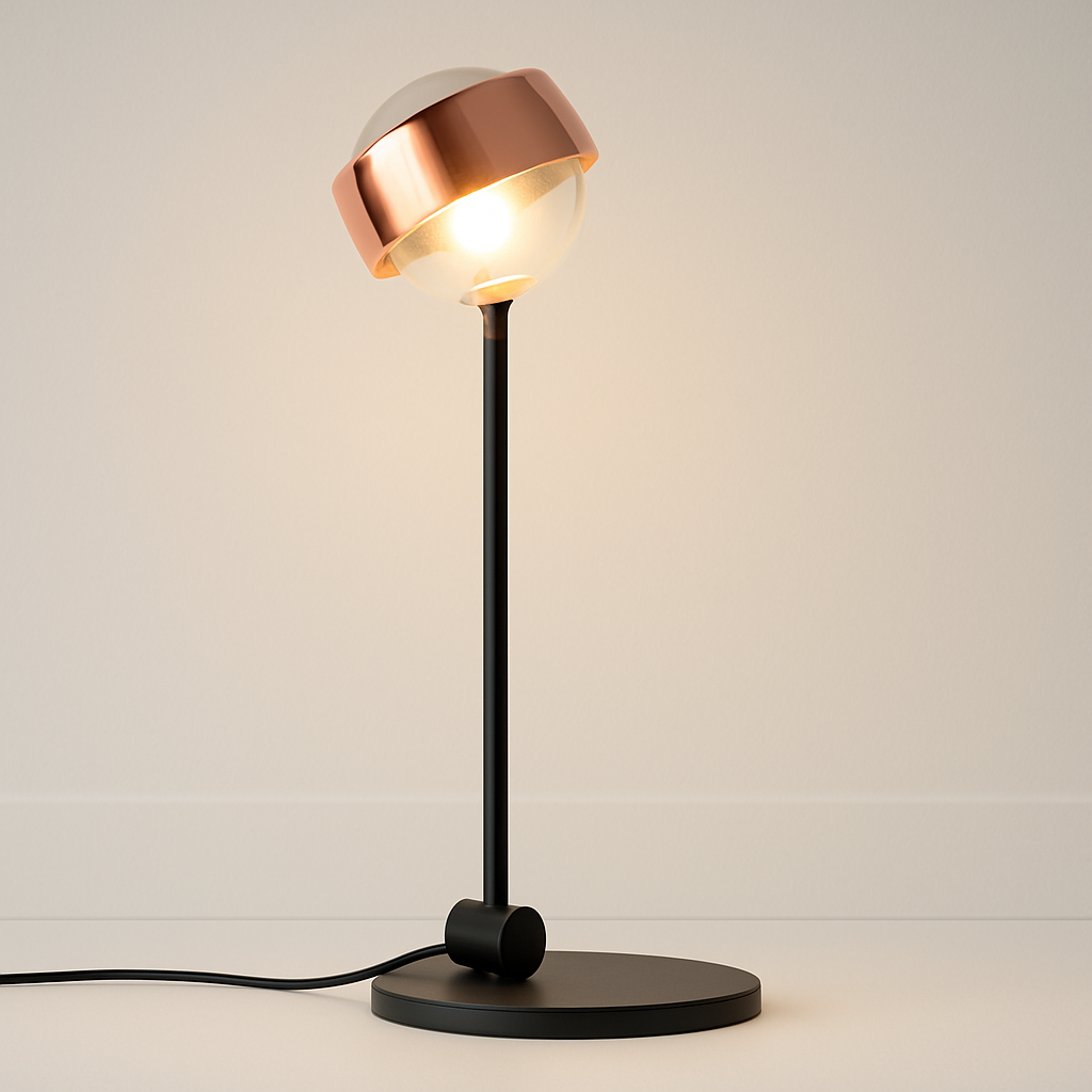 Luminária de Mesa Abajur Moderna Minimalista Metal Kahili - ABAZZUR™
