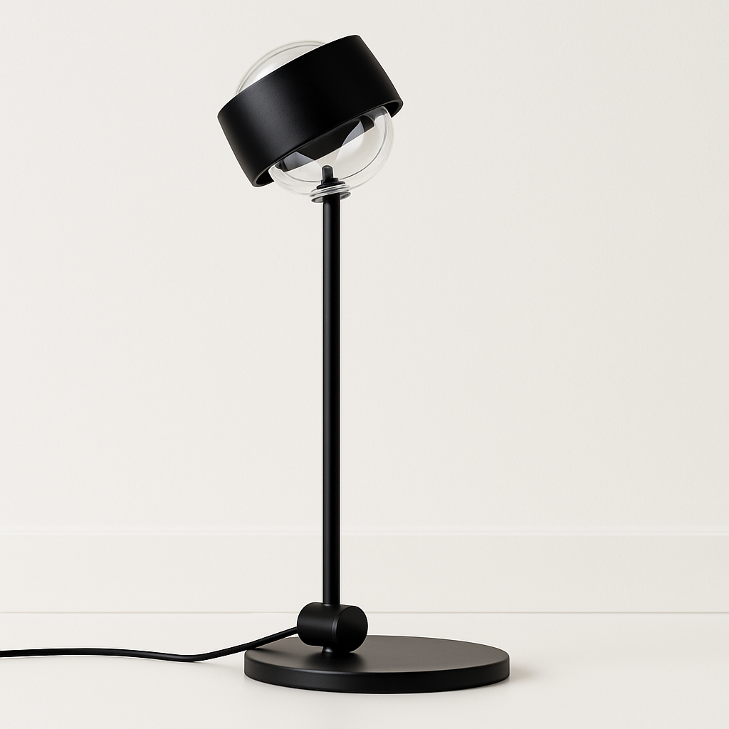 Luminária de Mesa Abajur Moderna Minimalista Metal Kahili - ABAZZUR™