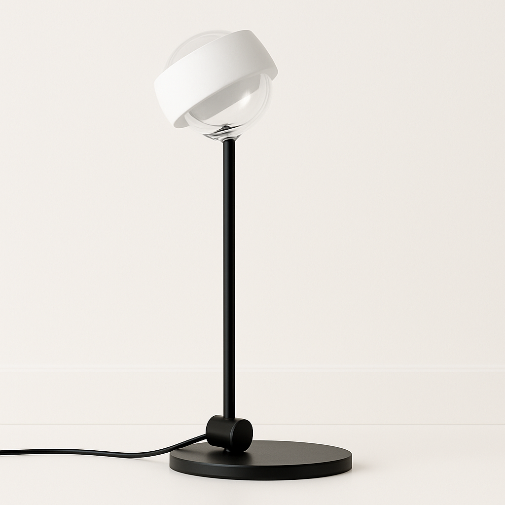 Luminária de Mesa Abajur Moderna Minimalista Metal Kahili - ABAZZUR™