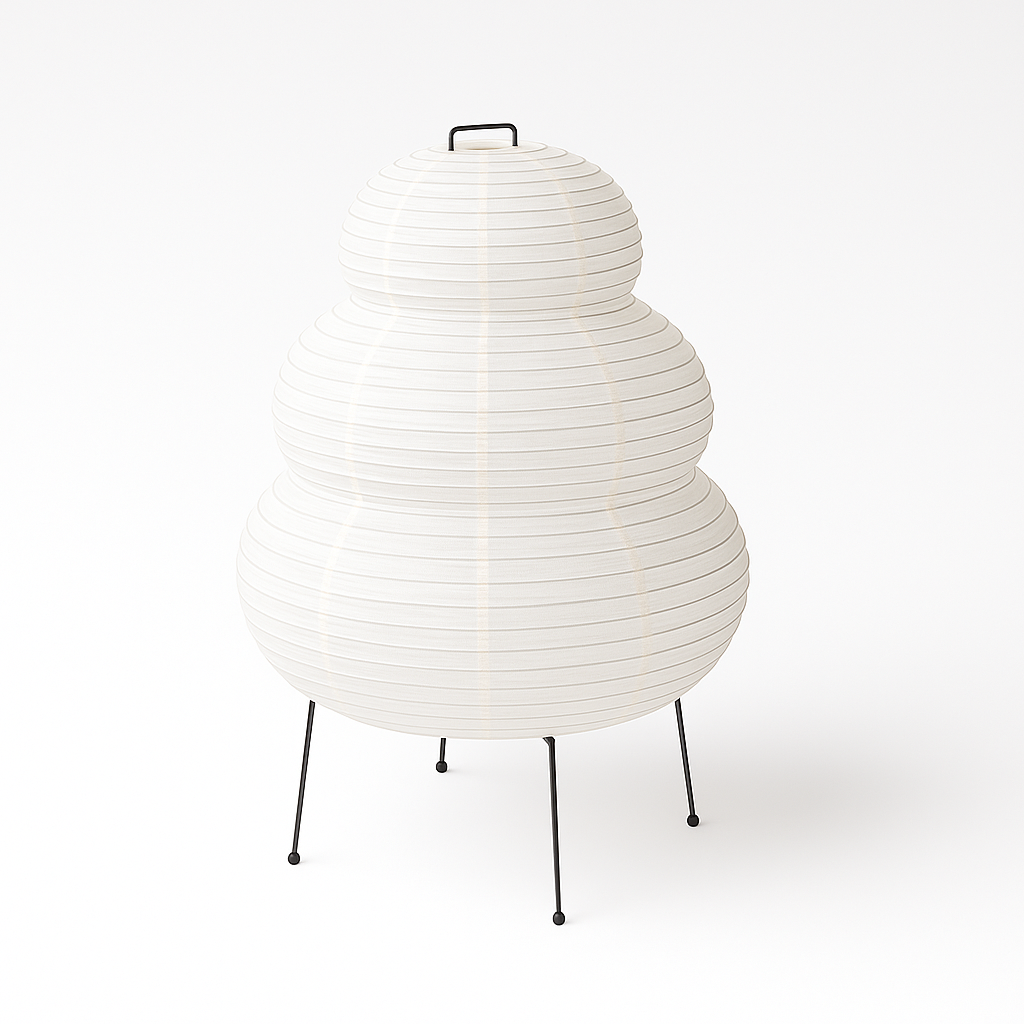 Luminária de Mesa Abajur Moderna Minimalista Papel Nacle - ABAZZUR™