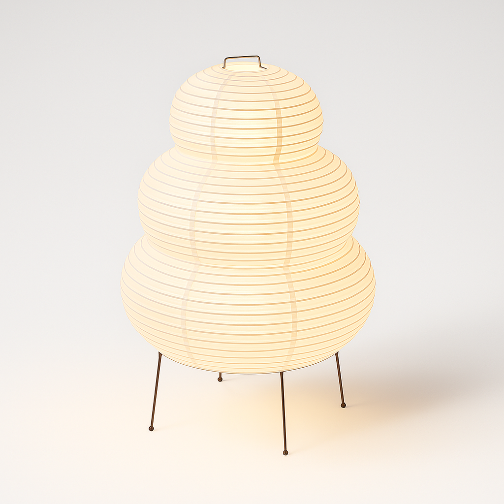 Luminária de Mesa Abajur Moderna Minimalista Papel Nacle - ABAZZUR™