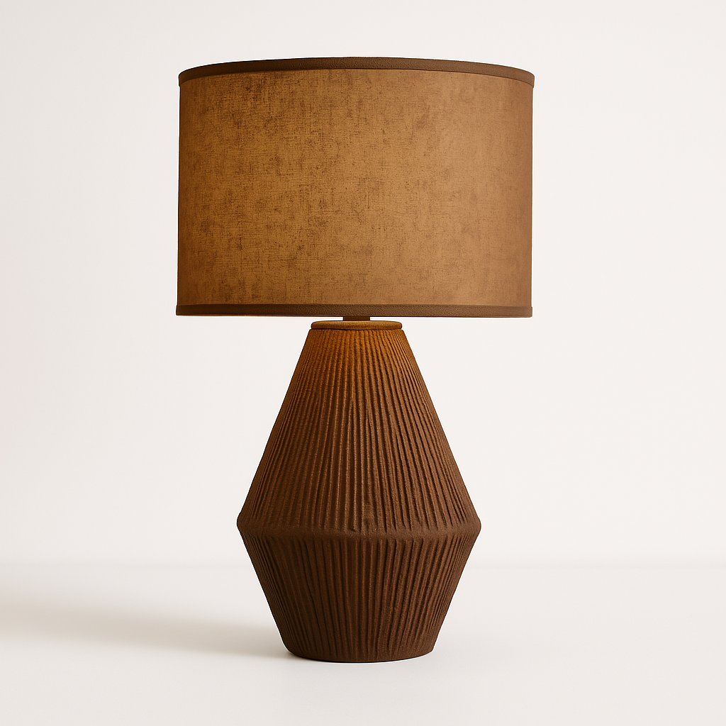 Luminária de Mesa Abajur Moderna Minimalista Rústico LED Vime Luxio - ABAZZUR™